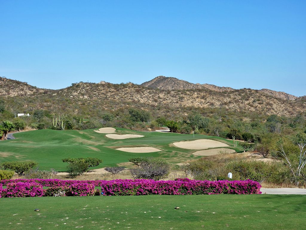 15th Hole at Cabo Real Golf Club (211 Yard Par 3)